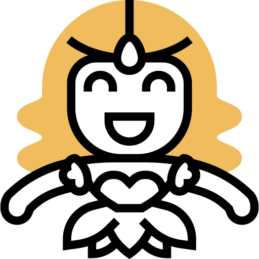 bailarina Meticulous Yellow shadow icono