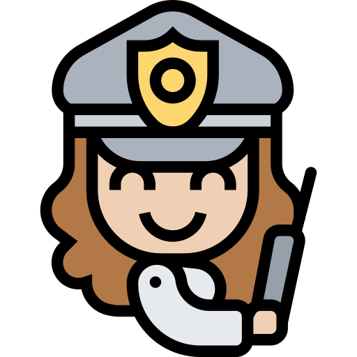 Officer Meticulous Lineal Color icon