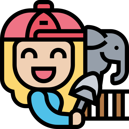 Zookeeper Meticulous Lineal Color icon