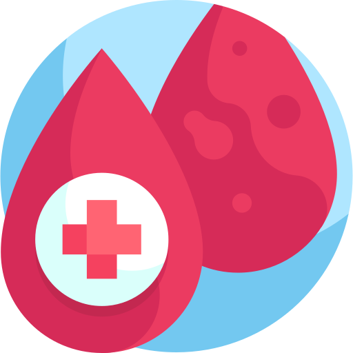 Сдача крови Detailed Flat Circular Flat иконка