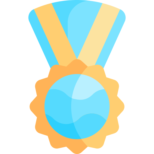 Medal Kawaii Flat icon