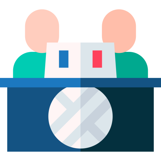 Assistant Basic Straight Flat icon