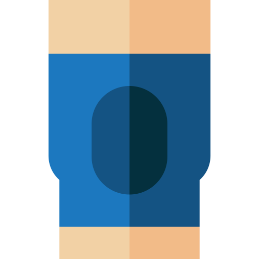 膝パッド Basic Straight Flat icon