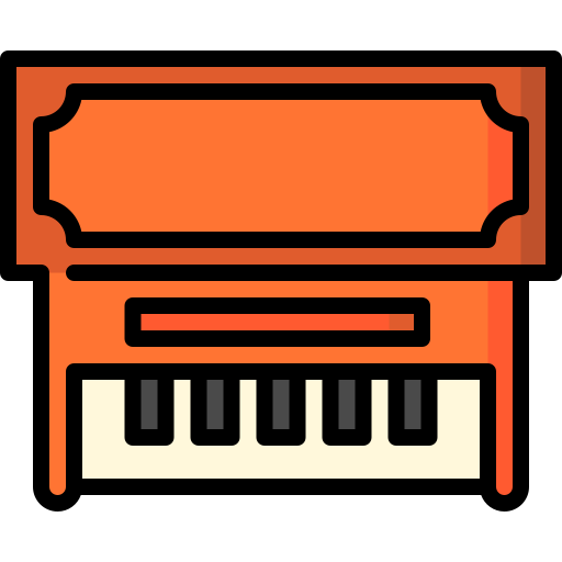 piano Special Lineal color icono