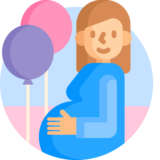 zwanger Detailed Flat Circular Flat icoon