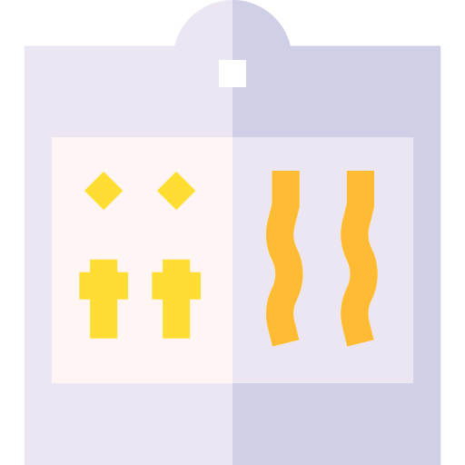 귀걸이 Basic Straight Flat icon