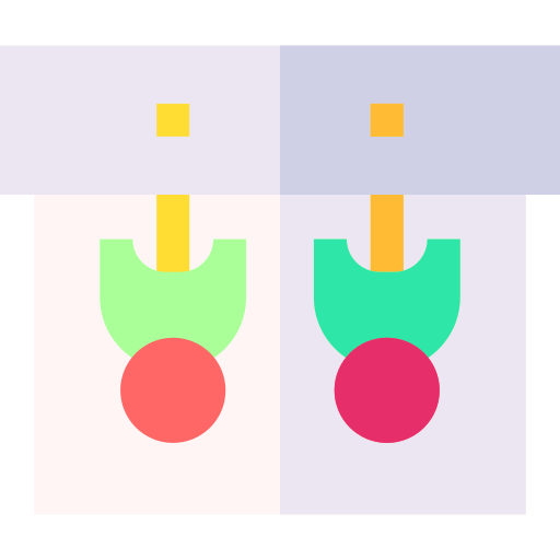 aretes Basic Straight Flat icono