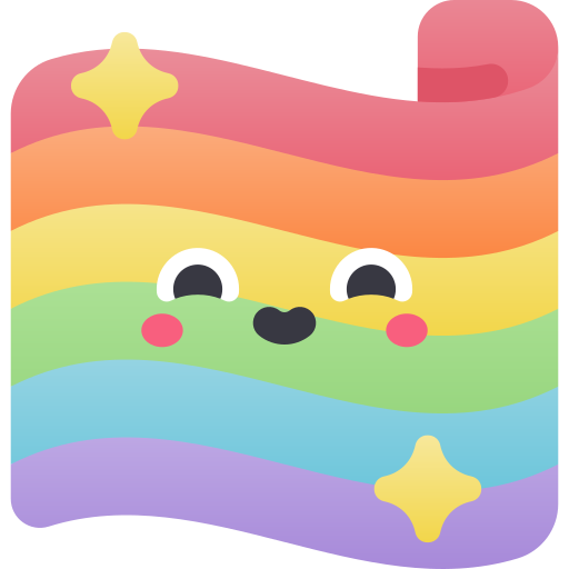 ЛГБТ Kawaii Star Gradient иконка