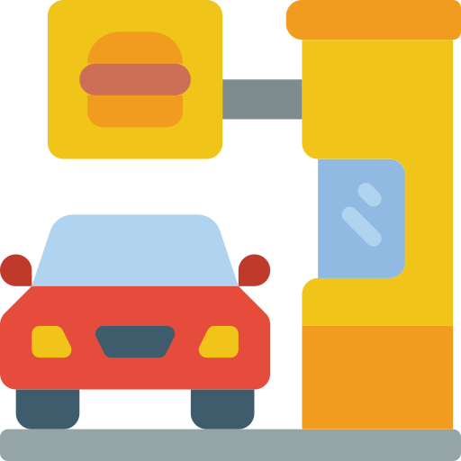 auto-servicio Basic Miscellany Flat icono