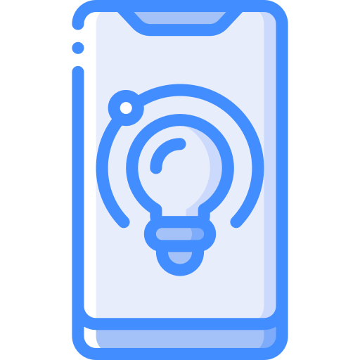 Smart light Basic Miscellany Blue icon