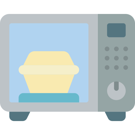 mikrowelle Basic Miscellany Flat icon