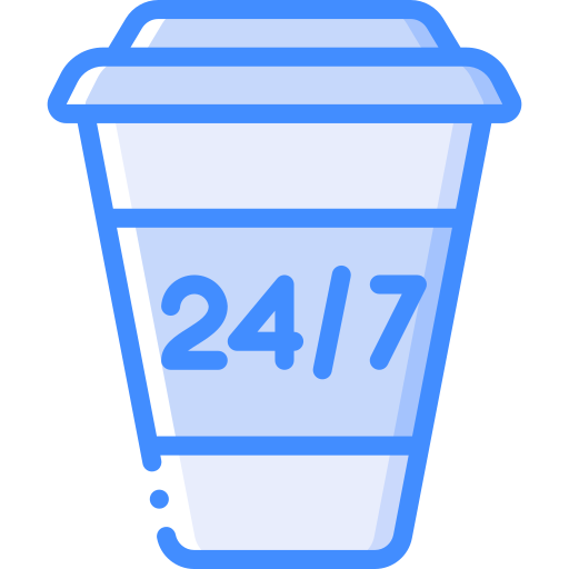 コーヒー Basic Miscellany Blue icon