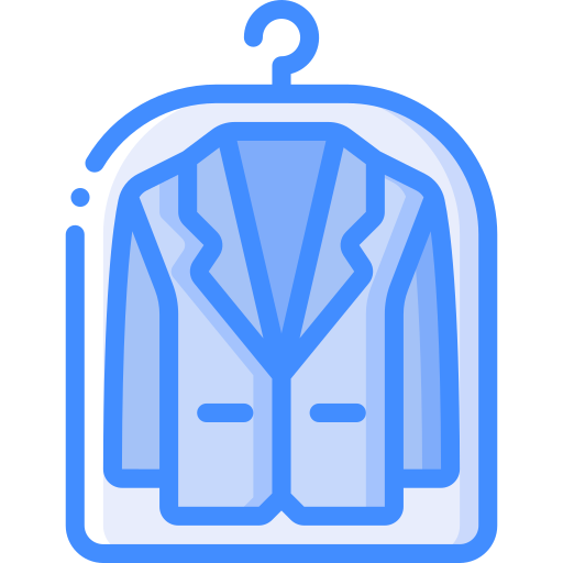 Dry cleaning Basic Miscellany Blue icon