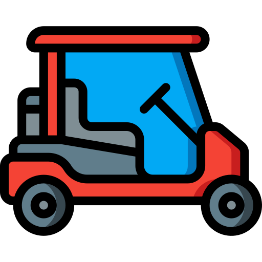 wózek golfowy Basic Miscellany Lineal Color ikona