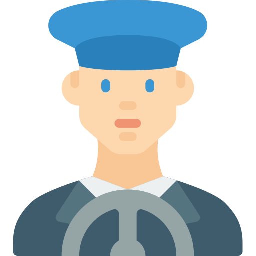 chauffeur Basic Miscellany Flat icon