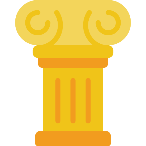 Pillar Basic Miscellany Flat icon