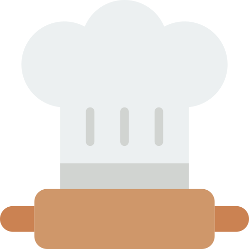 sombrero de cocinero Basic Miscellany Flat icono