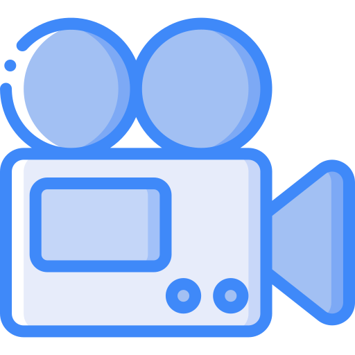 camara de video Basic Miscellany Blue icono