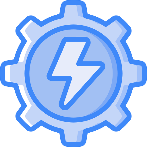 ingeniero eléctrico Basic Miscellany Blue icono