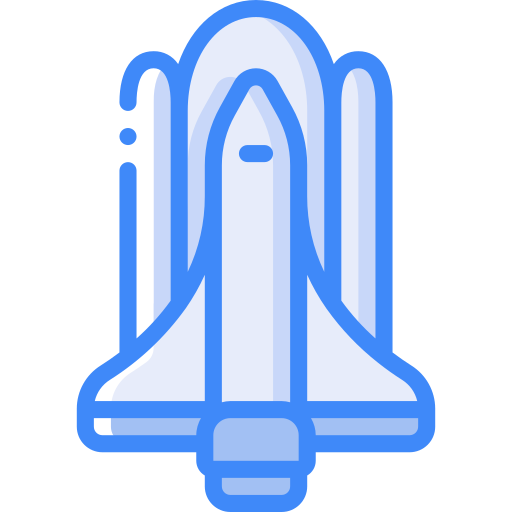 Rocket Basic Miscellany Blue icon