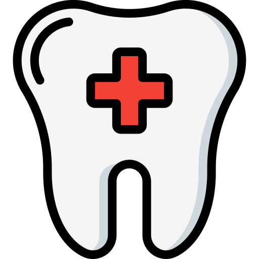 Зуб Basic Miscellany Lineal Color иконка