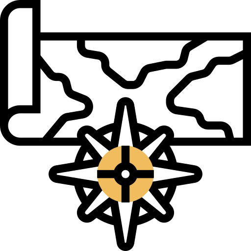 brújula Meticulous Yellow shadow icono