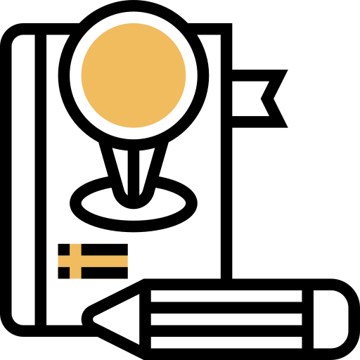 notizbuch Meticulous Yellow shadow icon