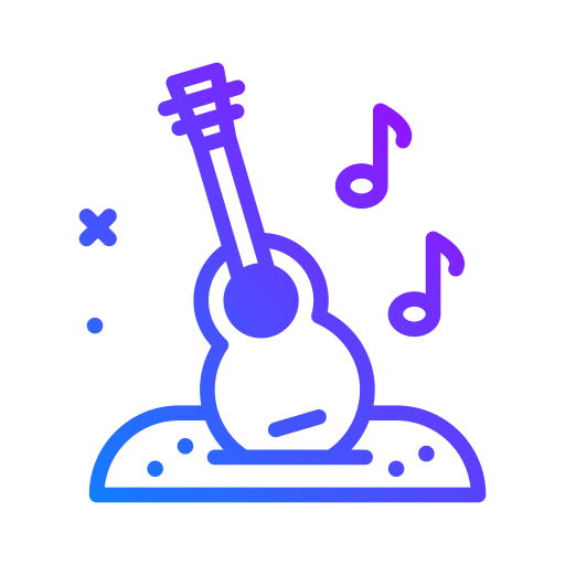 Guitar Generic Gradient icon