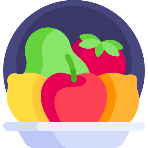 Healthy food Detailed Flat Circular Flat icon