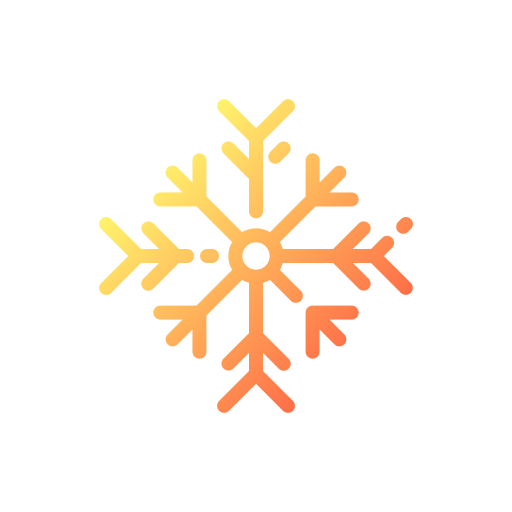 Snowflake Good Ware Gradient icon