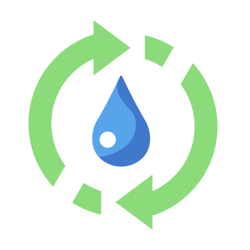 reciclar agua Generic Flat icono
