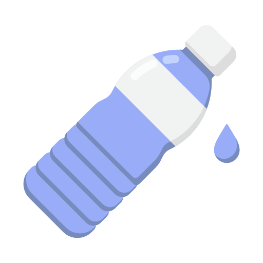 butelka wody Generic Flat ikona