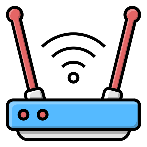 router Generic Outline Color icoon