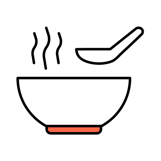 miska zupy Generic Fill & Lineal ikona