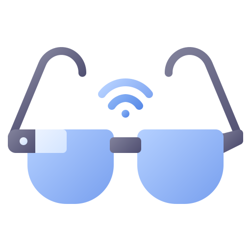 Smart glasses Generic Flat Gradient icon