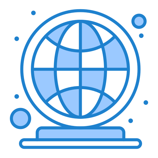 globe terrestre Generic Blue Icône