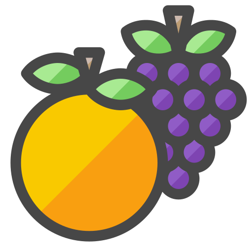 frutta Generic Outline Color icona
