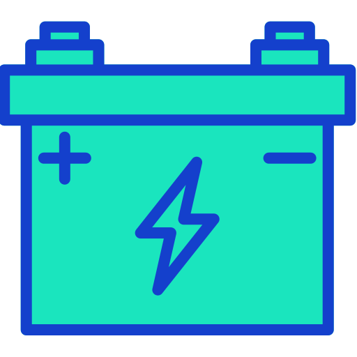 Battery Generic Outline Color icon