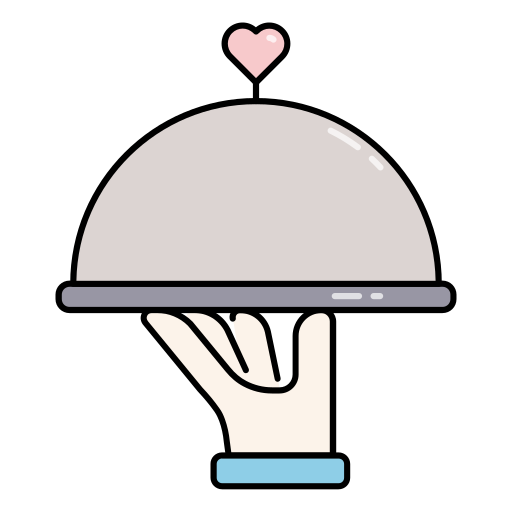Serving dish Generic Outline Color icon