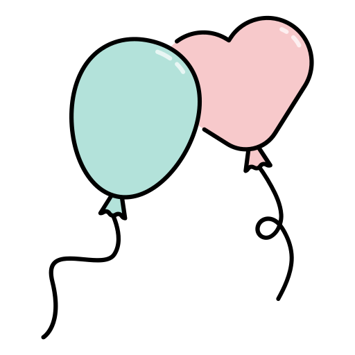 ballon Generic Outline Color icon