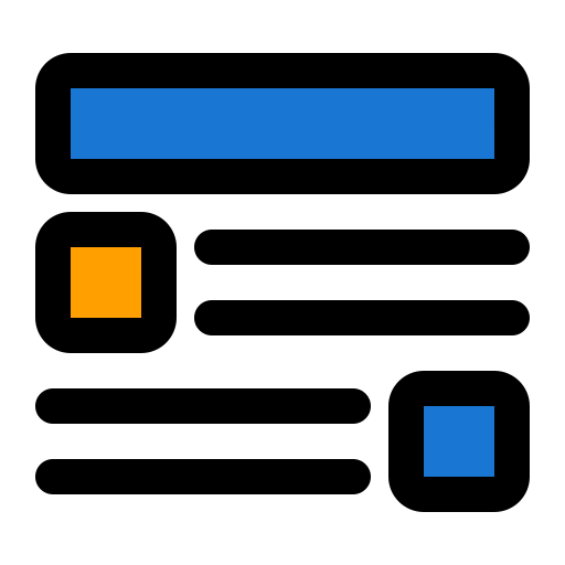 Макет Generic Outline Color иконка