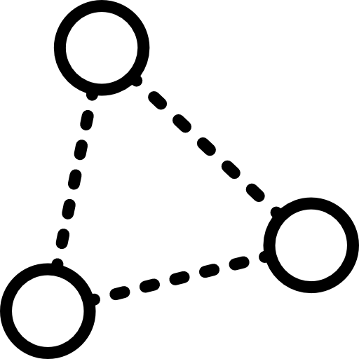 molecola Basic Miscellany Lineal icona