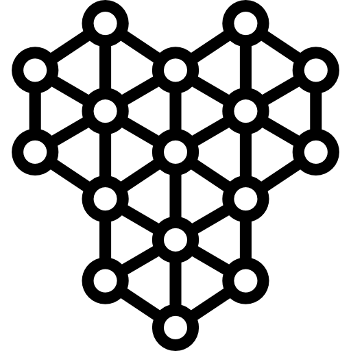 molecole Basic Miscellany Lineal icona