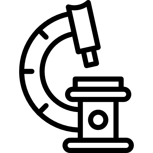 현미경 Basic Miscellany Lineal icon