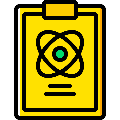 クリップボード Basic Miscellany Yellow icon