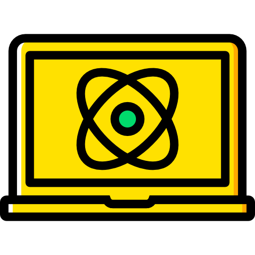 laptop Basic Miscellany Yellow ikona