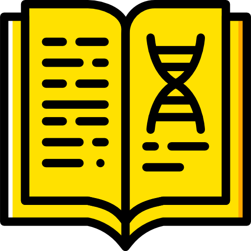 Science book Basic Miscellany Yellow icon