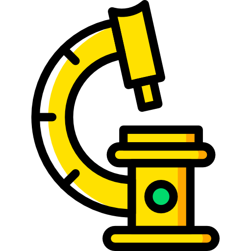 현미경 Basic Miscellany Yellow icon
