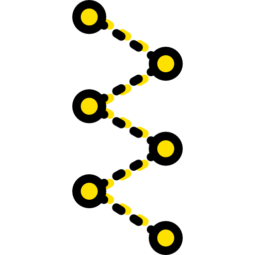 Molecules Basic Miscellany Yellow icon