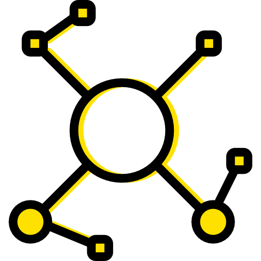 分子 Basic Miscellany Yellow icon